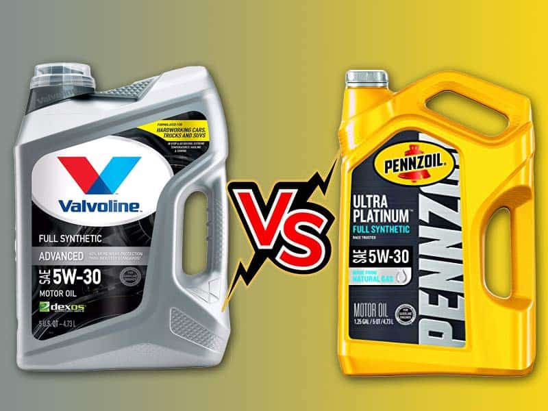 Valvoline Advanced Vs Pennzoil Ultra Platinum Motor Oil Valvoline Advanced Vs Pennzoil Ultra Platinum Motor Oil