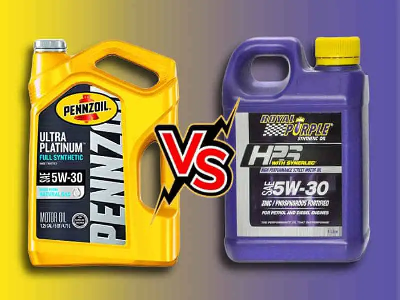 Pennzoil UP vs Royal Purple HPS