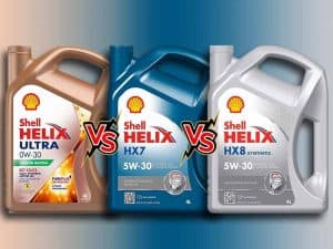 shell helix ultra vs hx7 vs hx8
