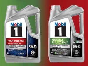 Mobil 1 Advanced Fuel Economy vs Mobil 1 High Mileage