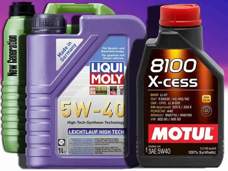 Liqui Moly Molygen New Generation and Leichtlauf with the famous Motul 8100 X-cess