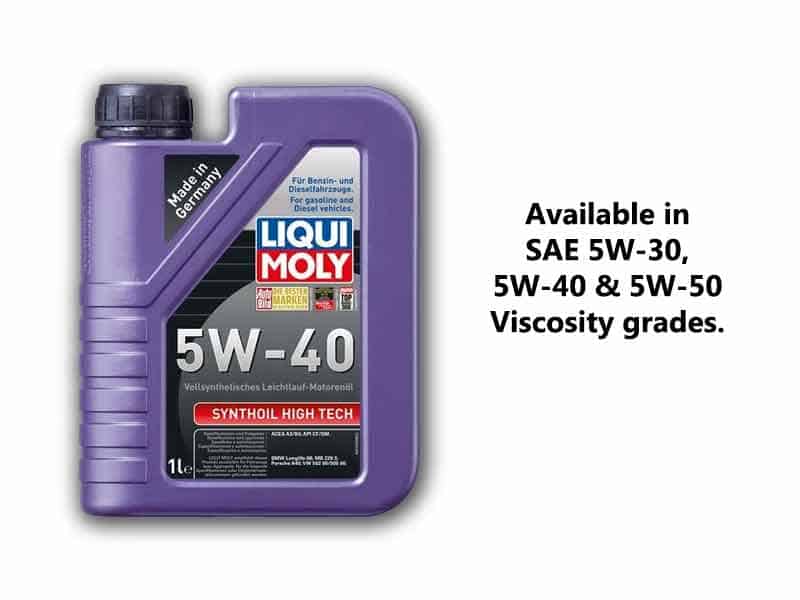 Liqui Moly Synthoil High Tech vs Leichtlauf CompareMotorOils