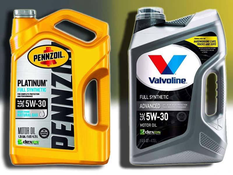 Valvoline Advanced vs Pennzoil Platinum