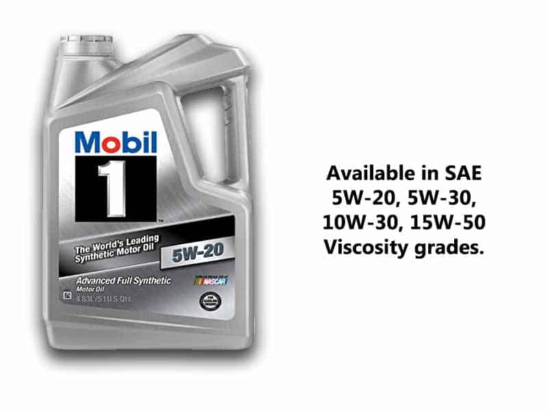 Mobil 1 viscosity grades