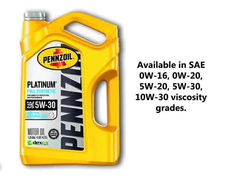 pennzoil platiunum full synthetic