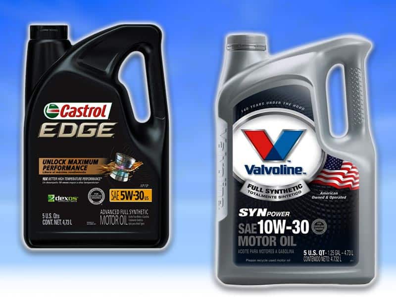 Castrol Edge vs Valvoline Full Synthetic SynPower