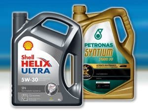Shell Helix Ultra vs Petronas Syntium 7000