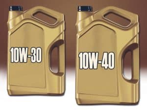 Difference between 10W-40 and 10W-30