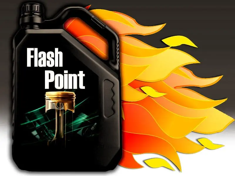 Flash Point in engine oils